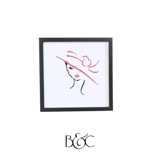 Tableau La Dame au Chapeau