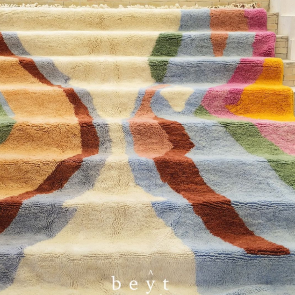 Tapis Béni Ouarain Couleurful