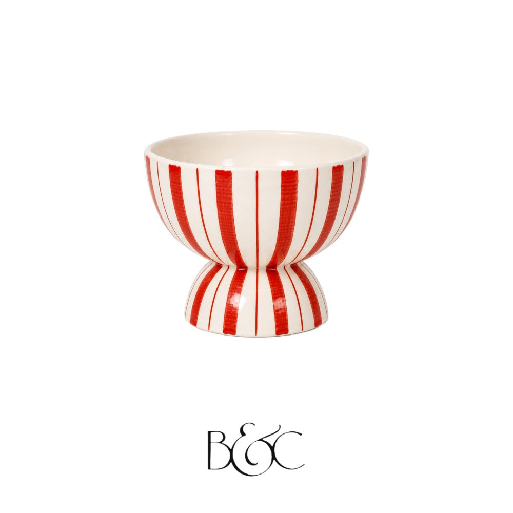 Coupe rayée Blossom Moyen, Tomate – BEŶT