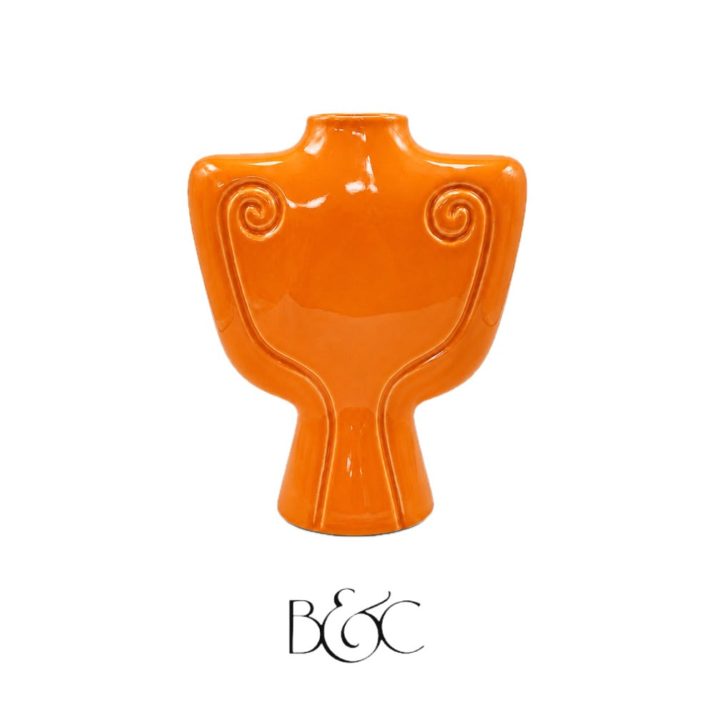 Vase Mena, Mandarine – BEŶT
