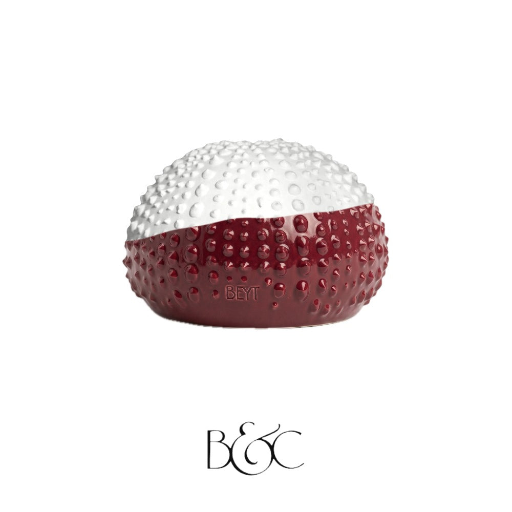 Vase Riccio, Blanc et Grenadine – BEŶT