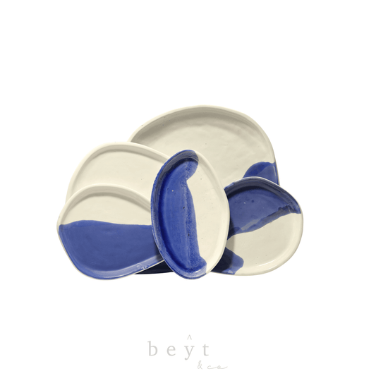 Assiette Bleu