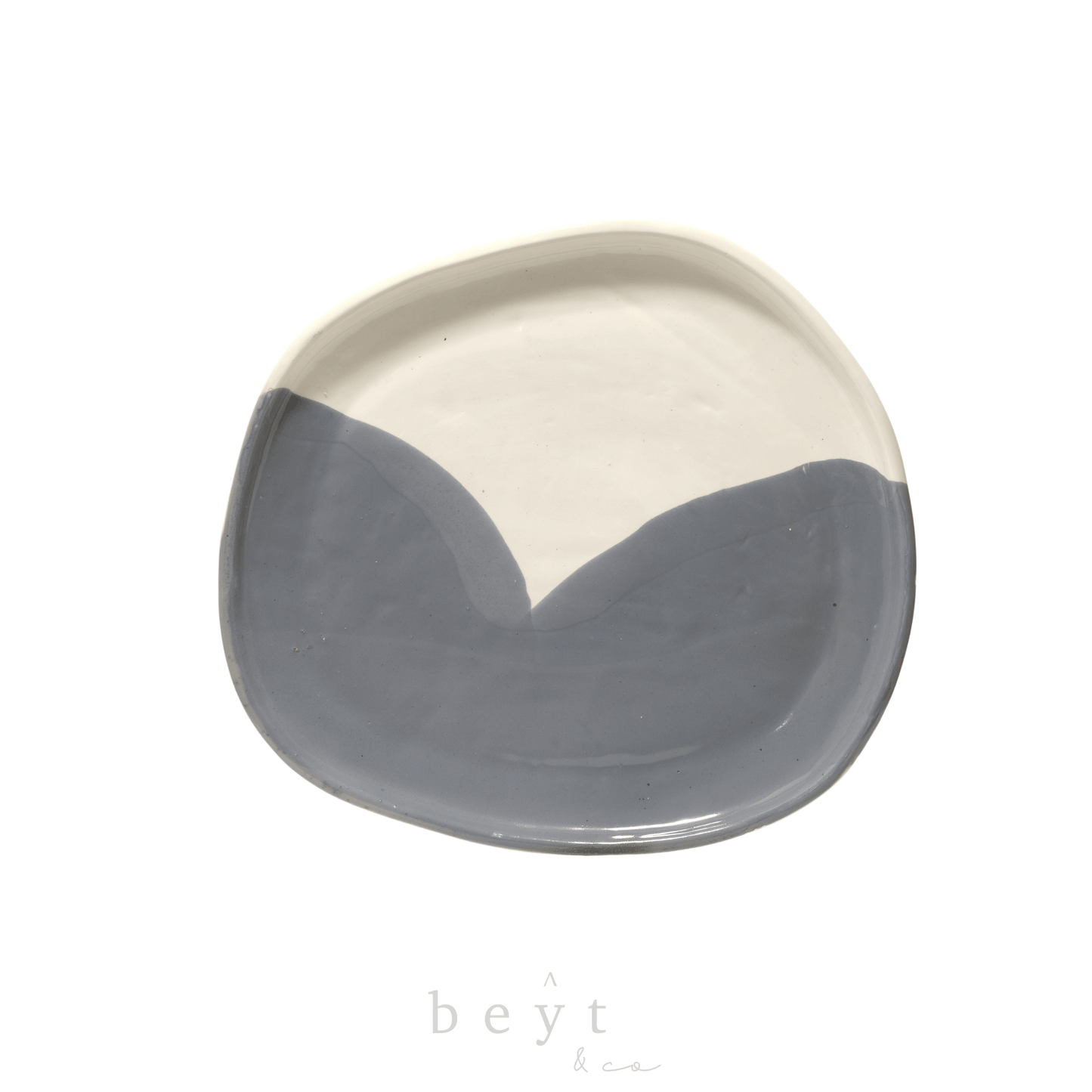 Blue Gray Plate