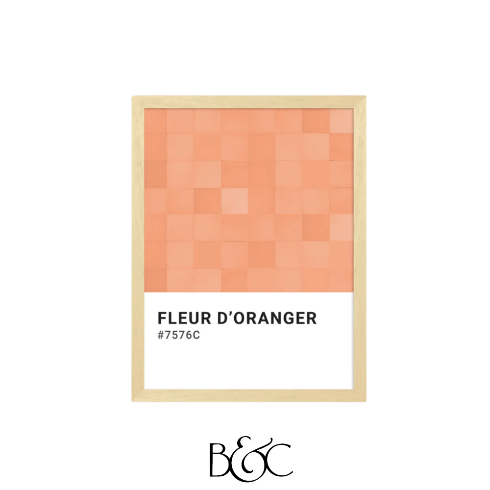 Poster Fleur d'oranger