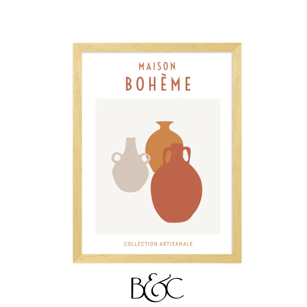 Poster Maison Bohème 2