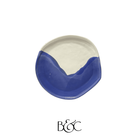 Assiette Bleu