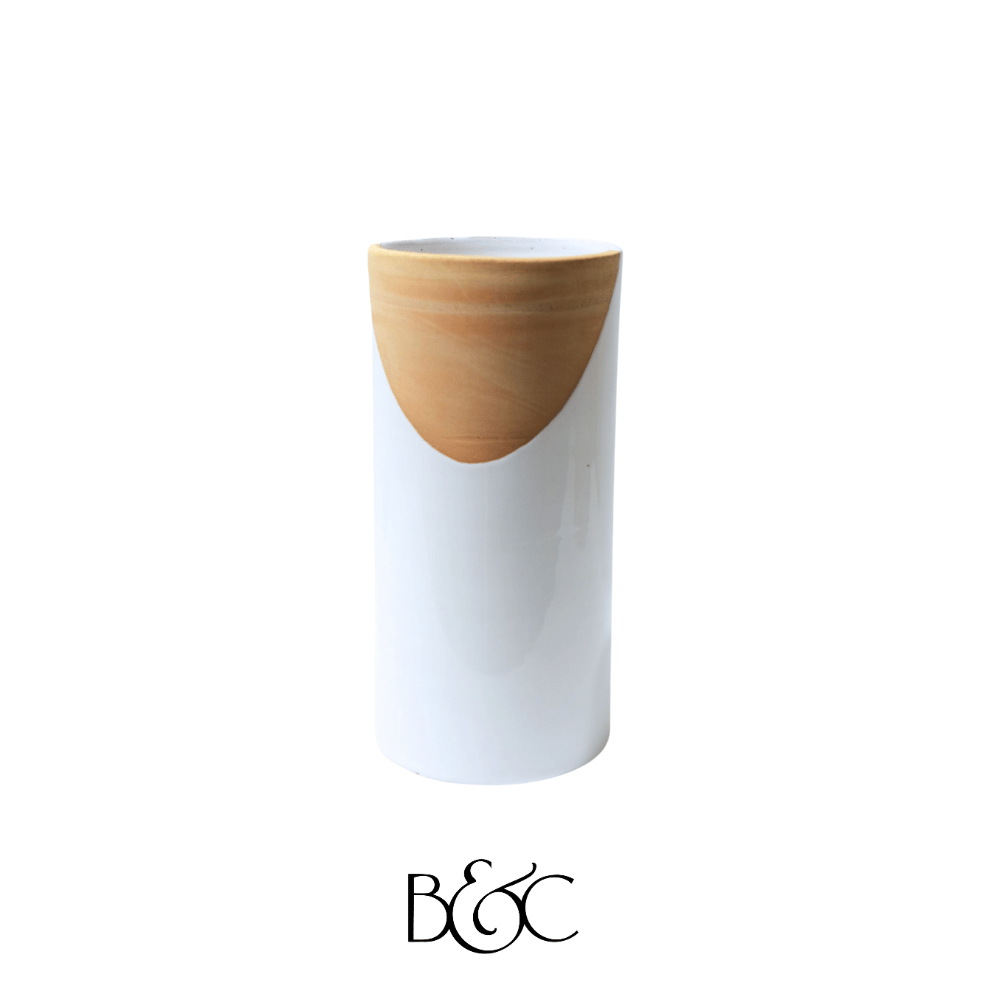 Vase - Dipped Vase S-Blanc