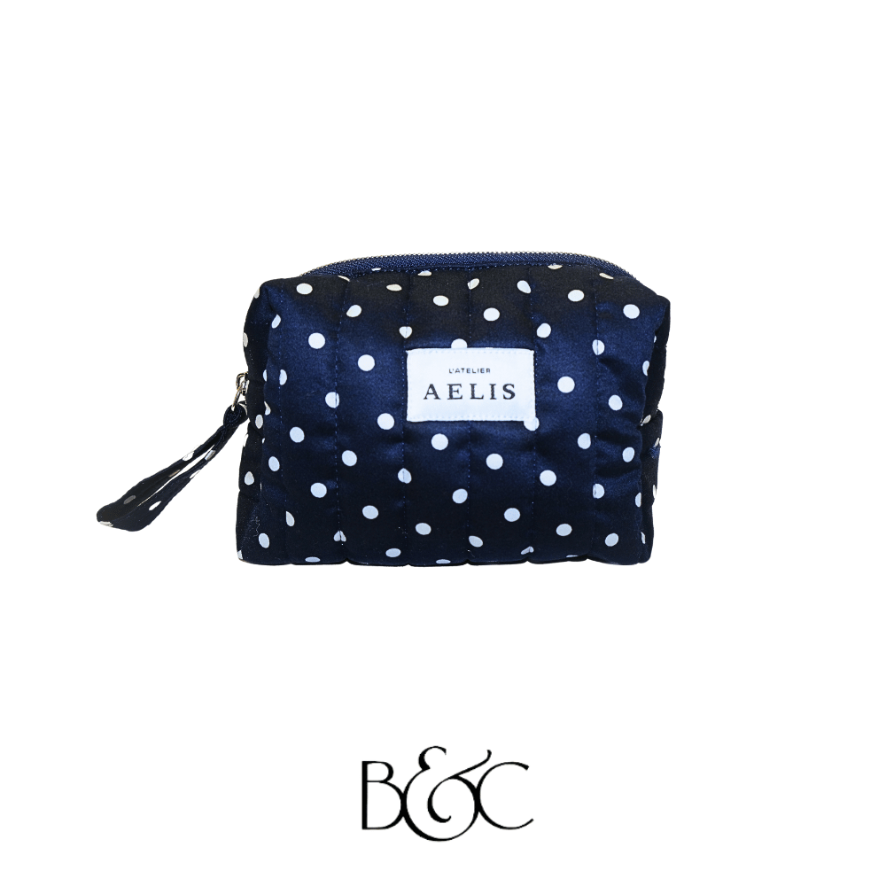 Pochette Petit Pois Bleu