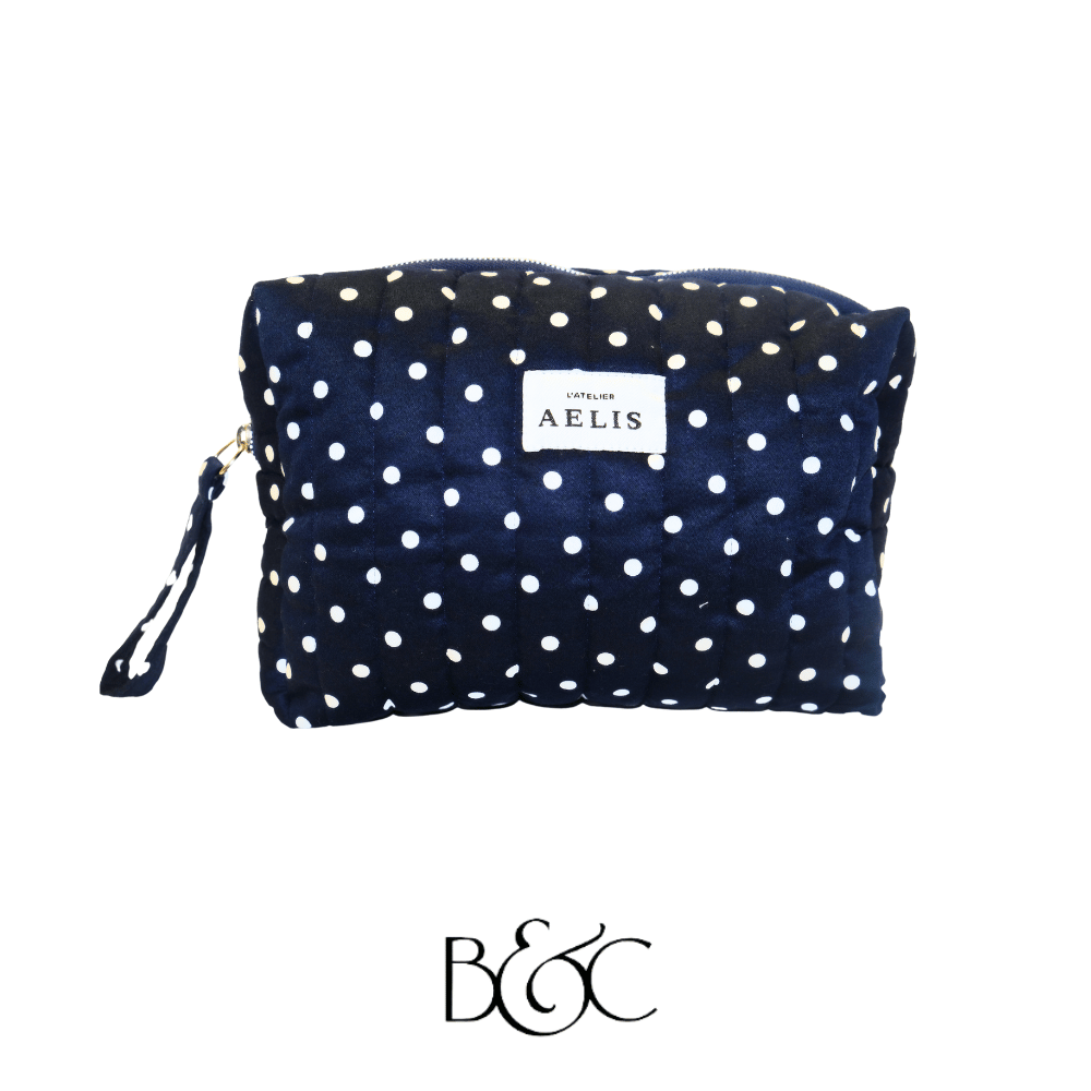 Pochette Petit Pois Bleu