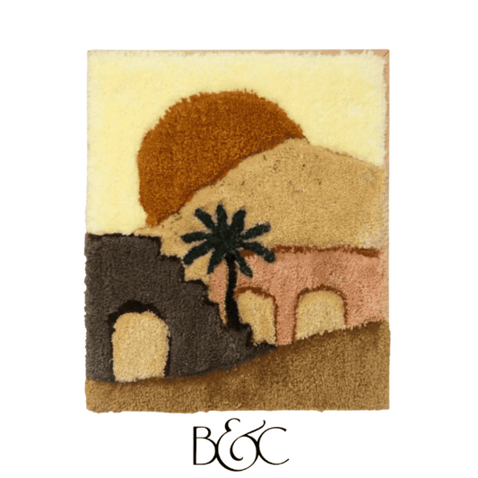 Tableau Soleil couchant