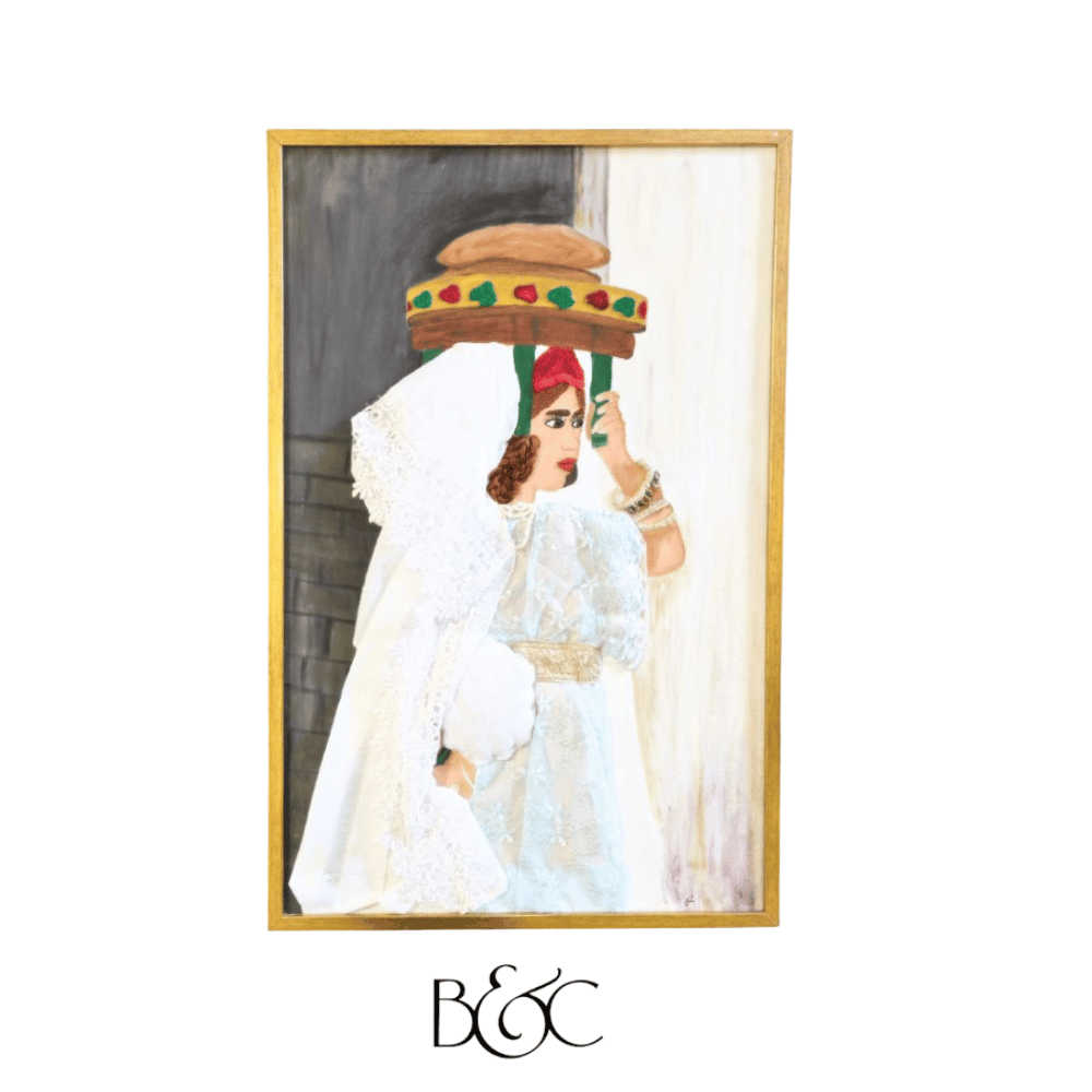 Tableau Femme au Pain