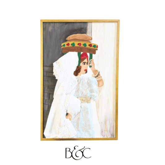 Tableau Femme au Pain